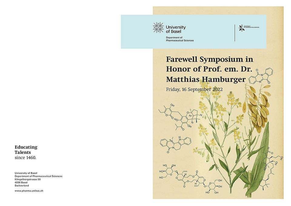 Flyer Farewell Symposium Prof. M. Hamburger